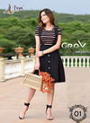 Black Colour Latest fancy Designer Party Casual Wear Western Cotton Stretchable Lycra One Pice Collection GROV 01